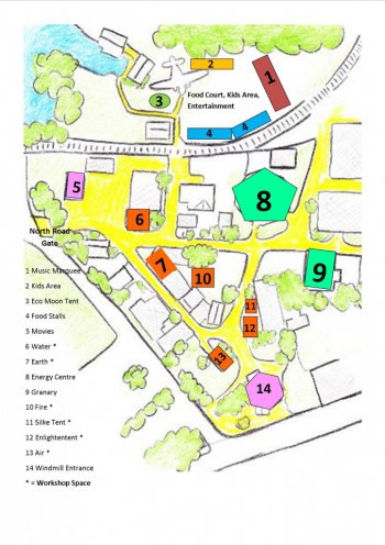 Founders-Heritage-Park-venue-map - Evolve Festival